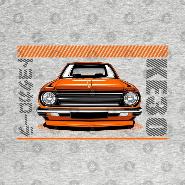 Toyota Corolla Old KE 30 Orange by aredie19